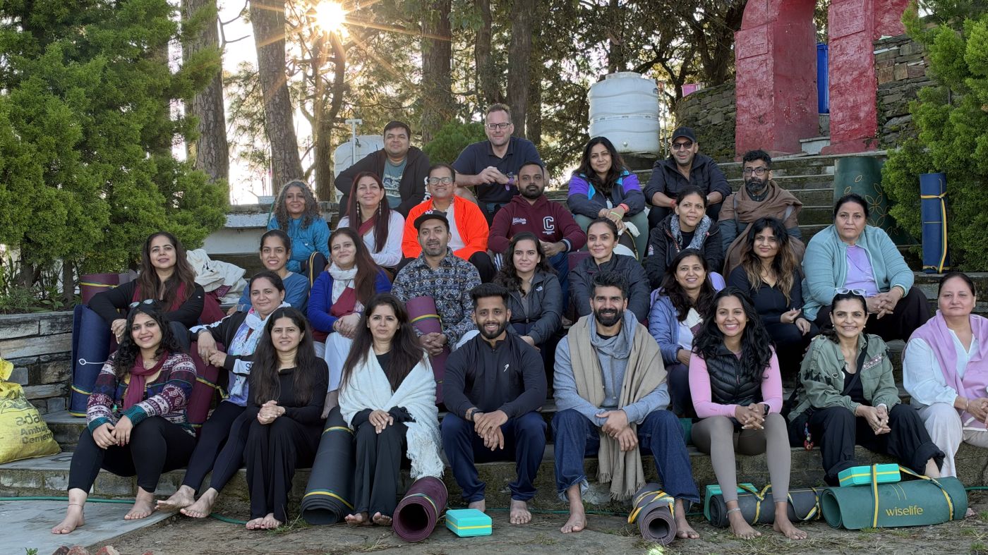 Our Kasar family, Kasar Devi retreat